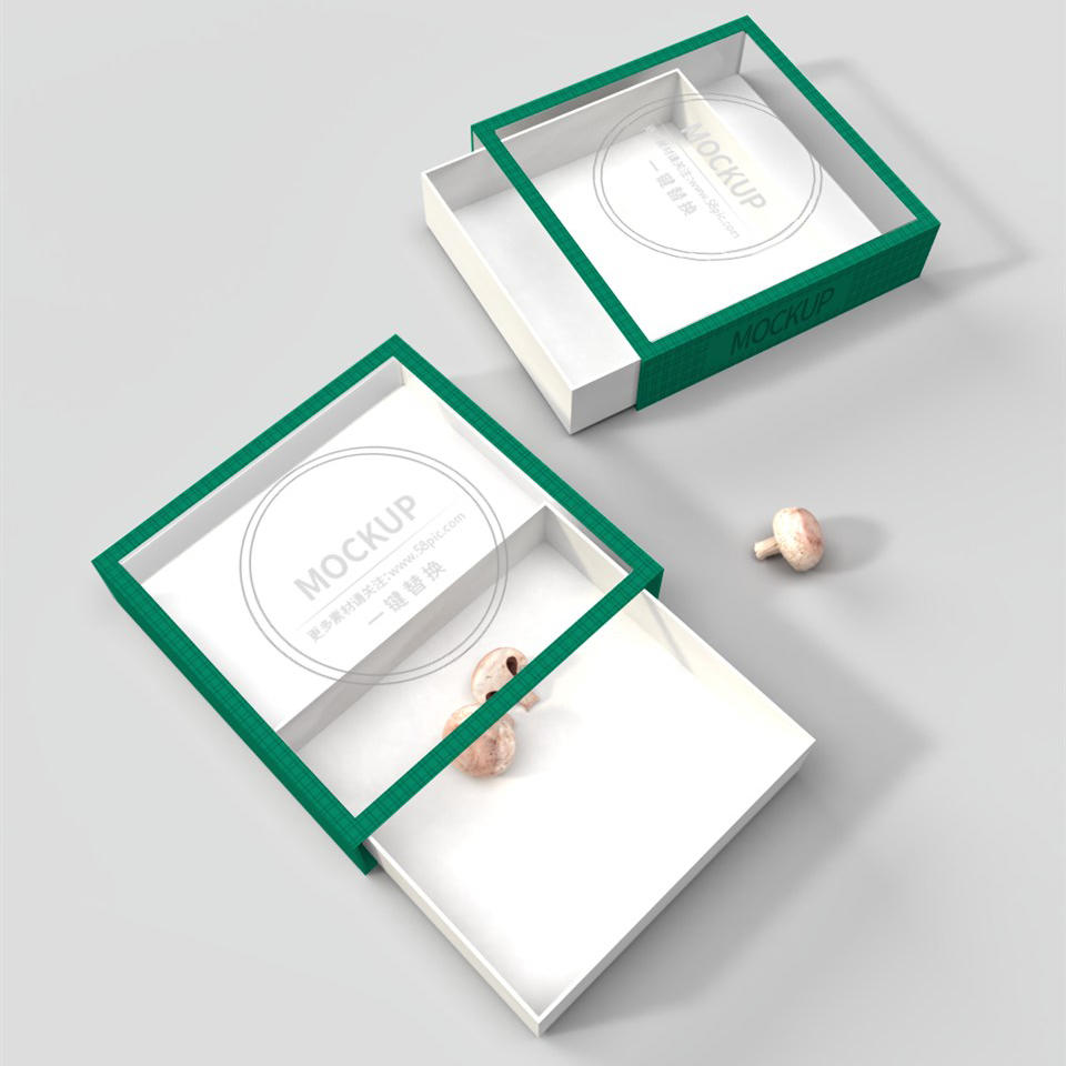 透明开窗盒子样机