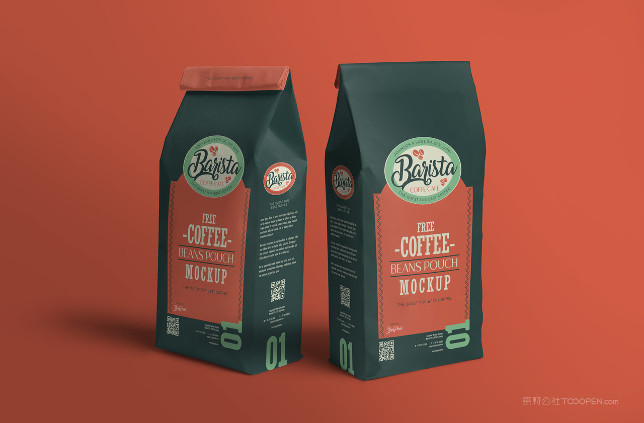 咖啡包装样机