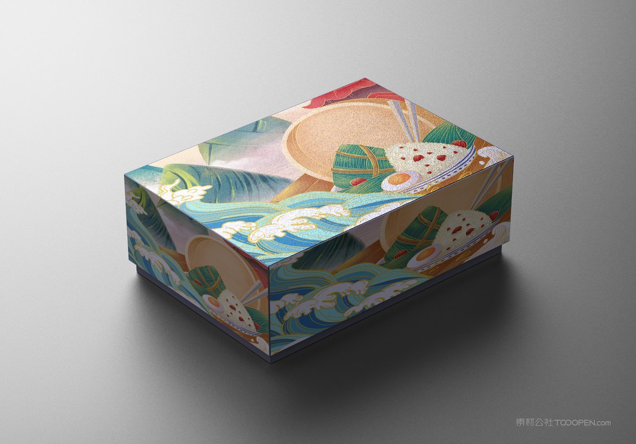 端午节包装样机素材