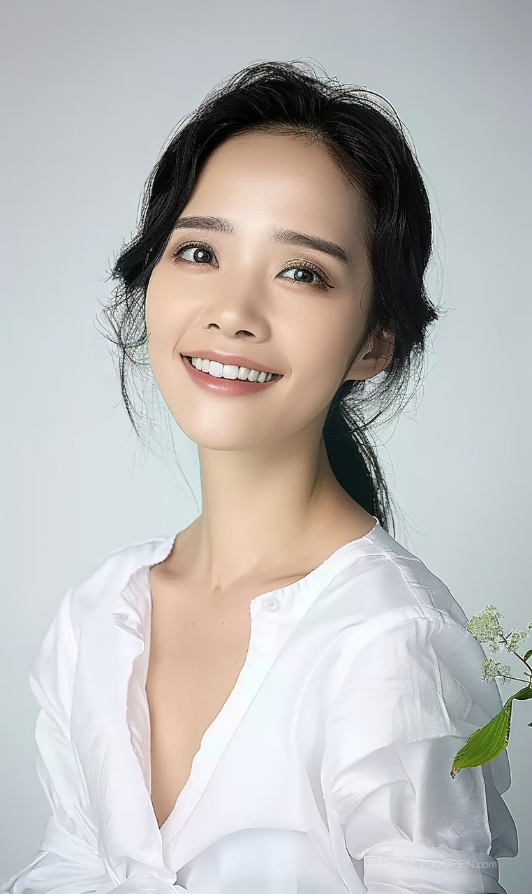 魅力迷人彩妆美女少女美白女性清纯