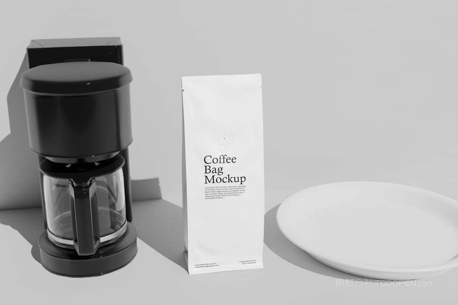咖啡机咖啡袋样机
