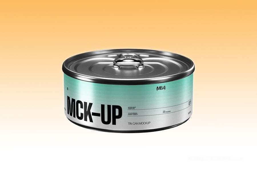 食品罐头包装样机