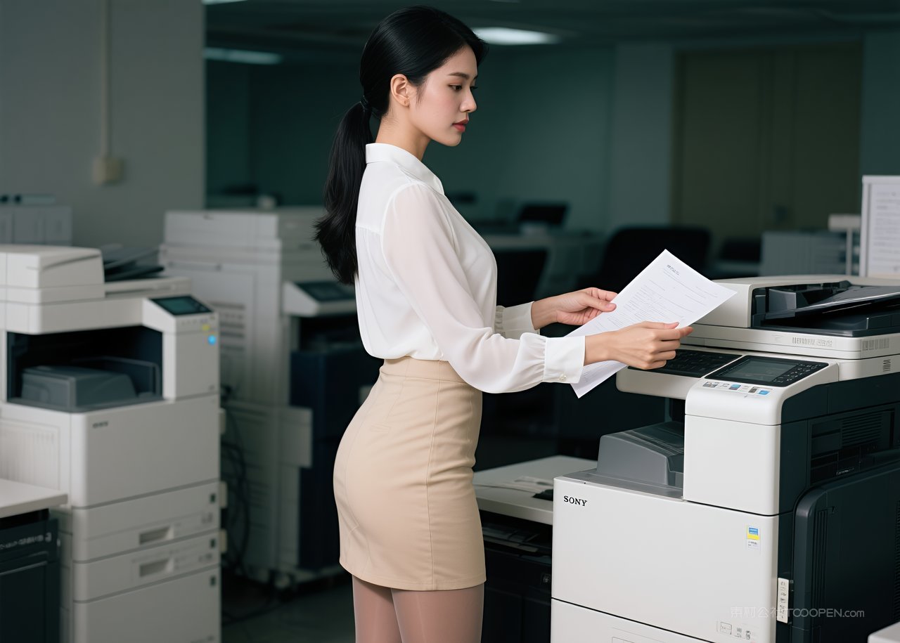 女性丝袜短裙职业模特美女写真性感美腿