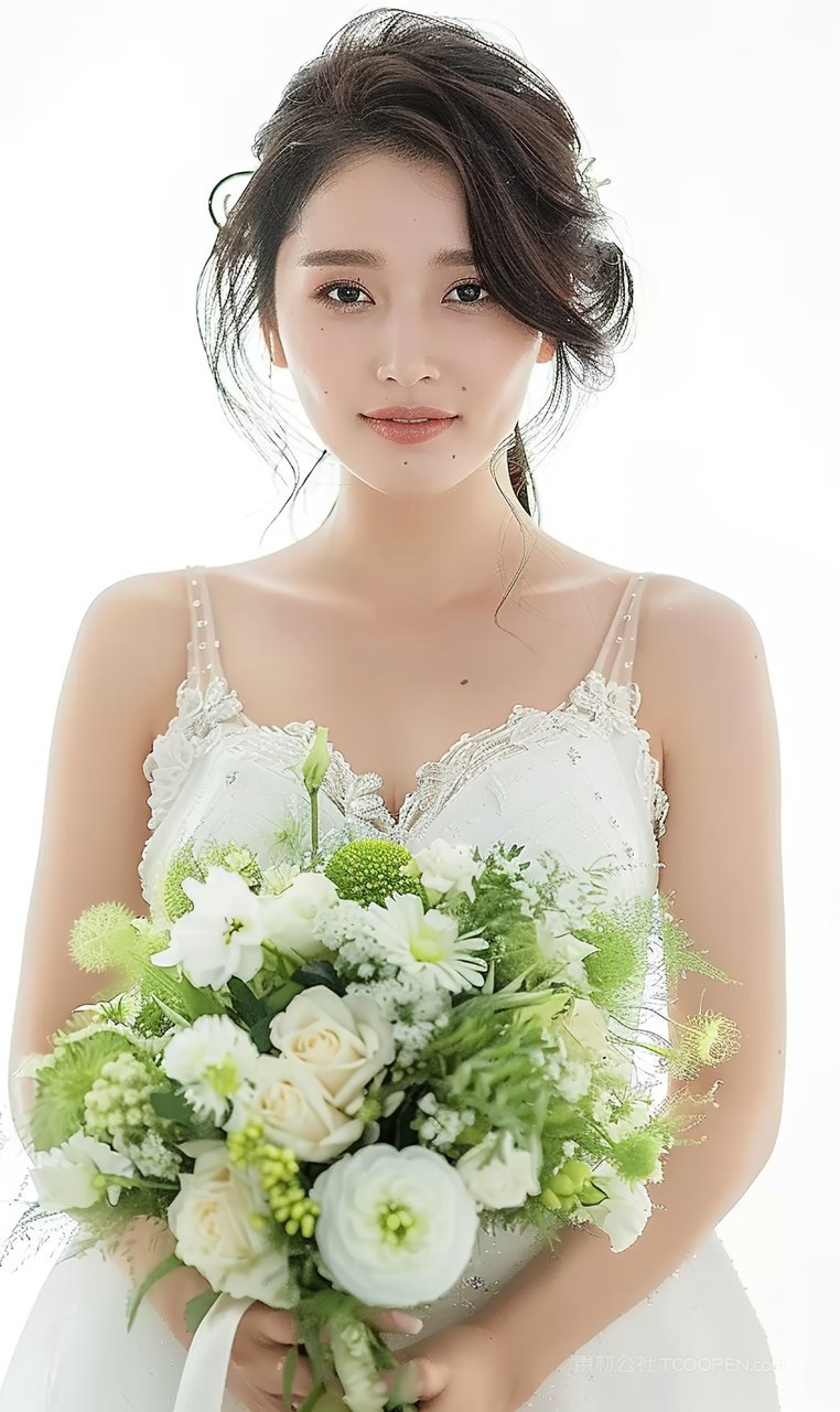 彩妆女性美女美白清纯少女魅力迷人