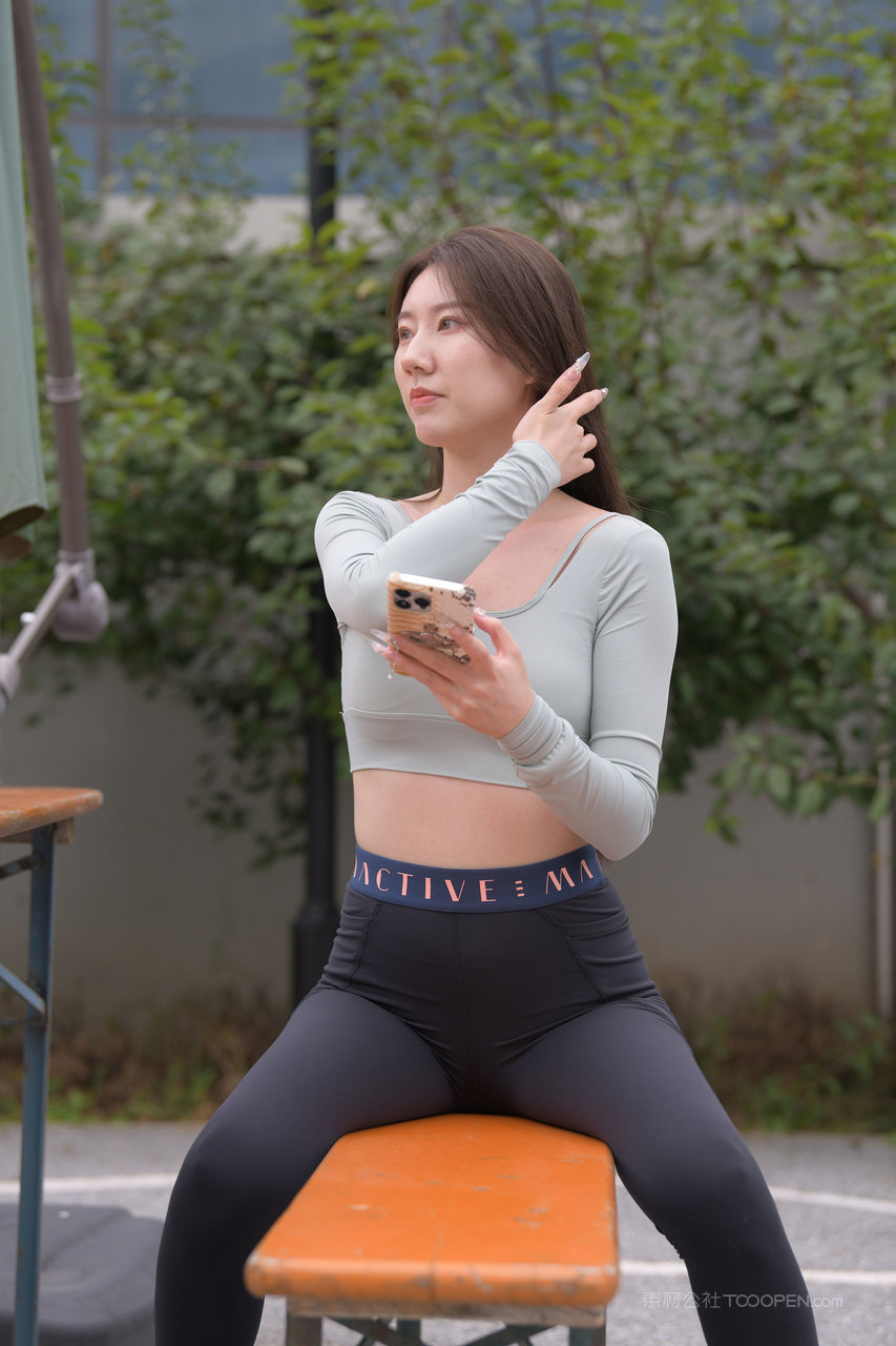 好身材瑜伽裤美女高清套图