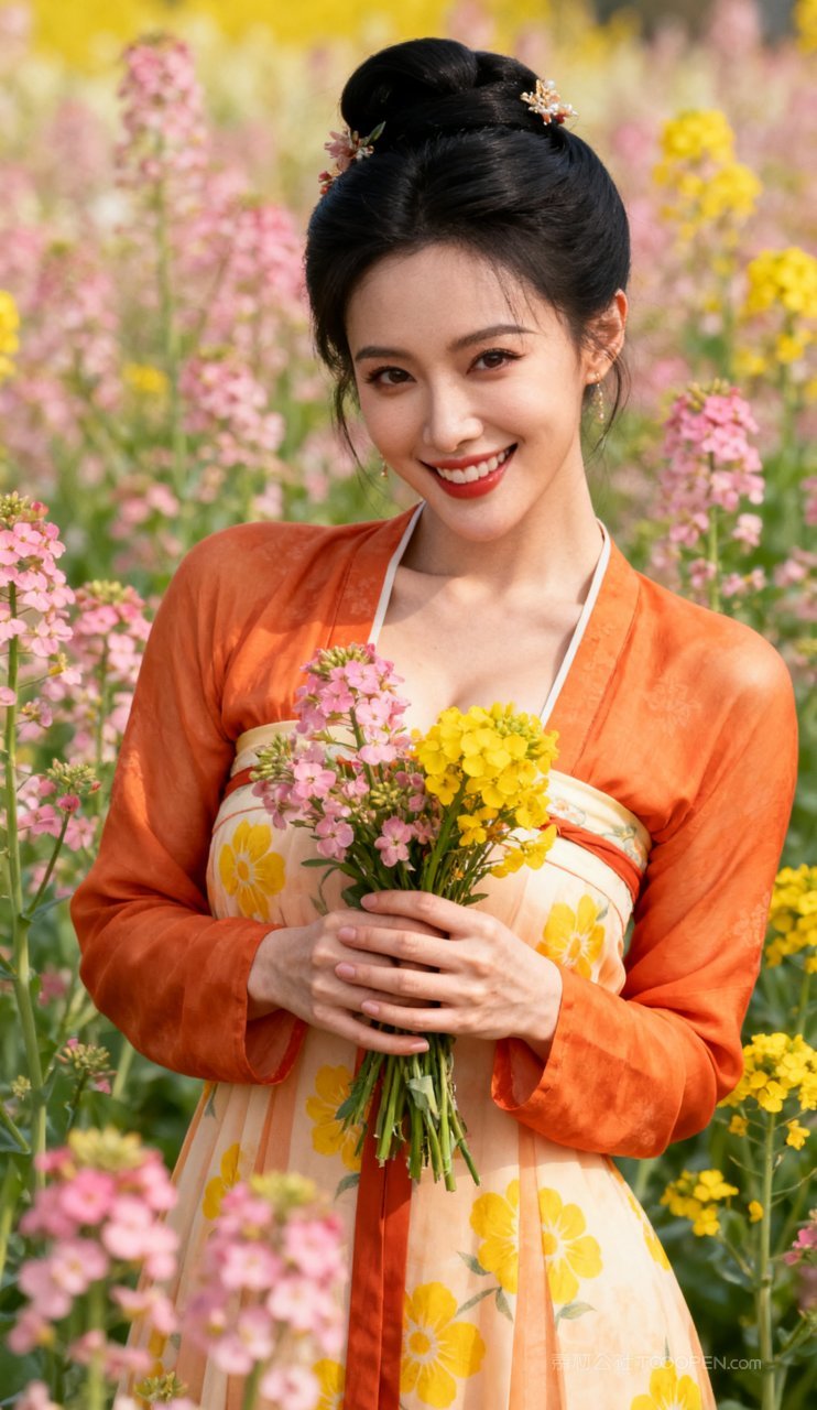 性感美艳妩媚美女汉服少女国风古风大胸