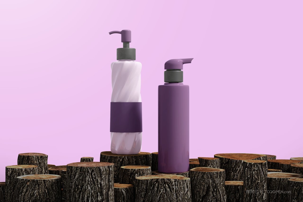 身体乳液包装样机