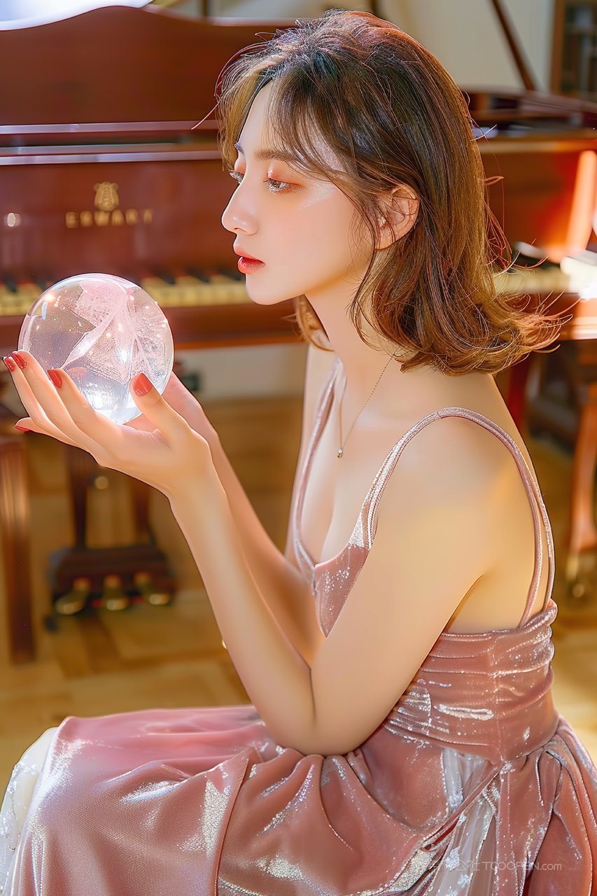 青春美女魅力清纯优美时尚年轻女性