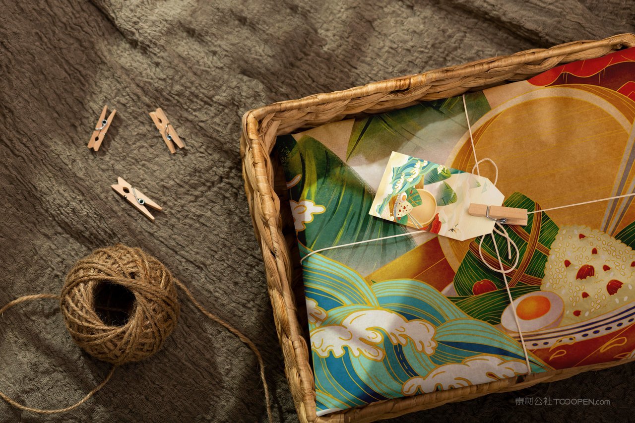 端午节包装样机素材