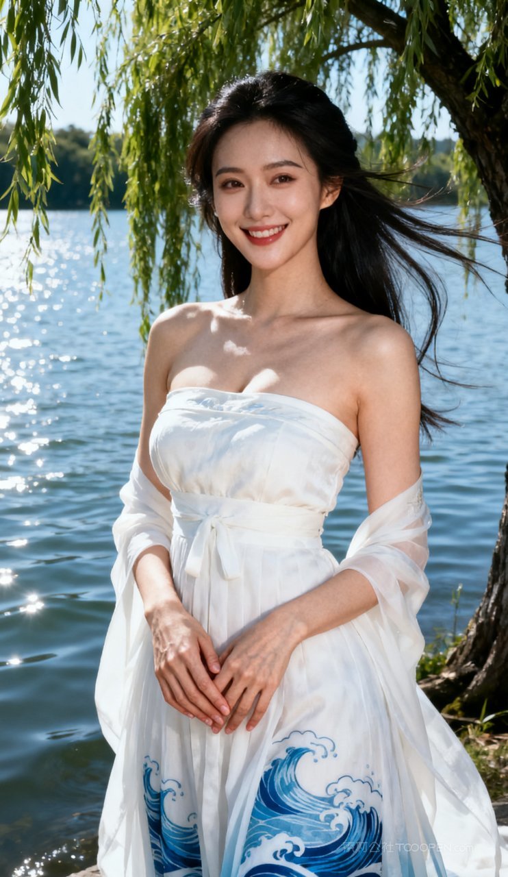 美女性感美艳女性汉服古风丰腴