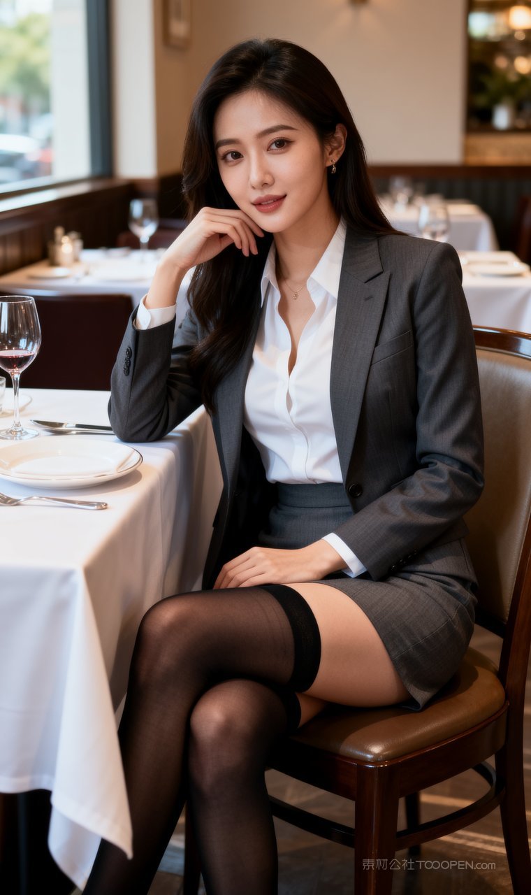 短裙高雅丝袜长腿女性美女性感气质