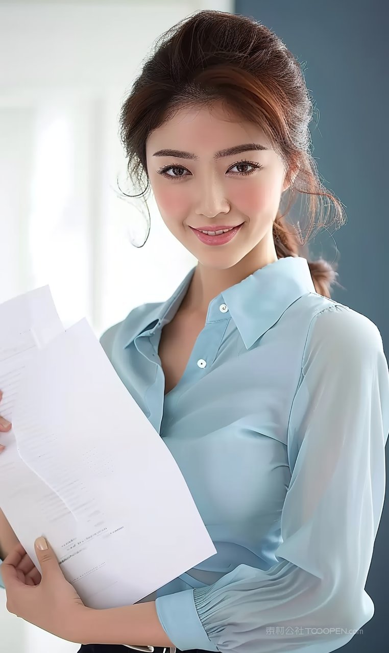 美女美白个性青年护肤时尚清纯女性