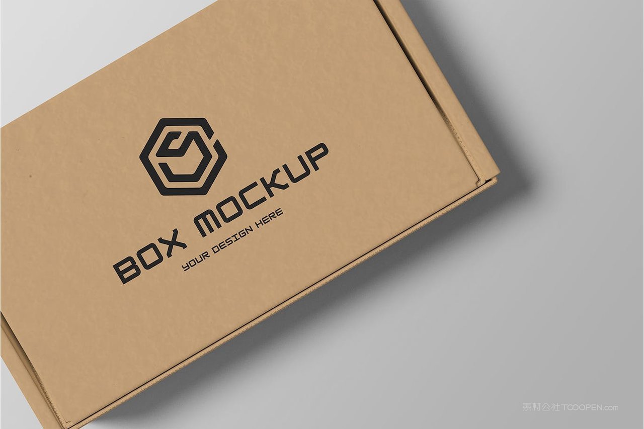 牛皮纸盒产品包装样机