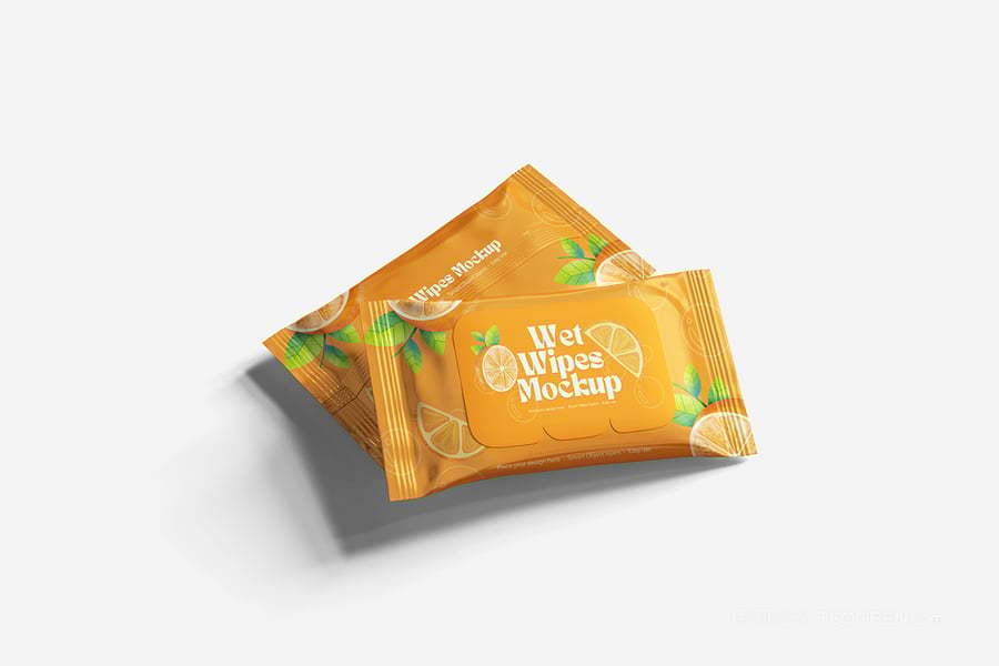湿纸巾包装样机