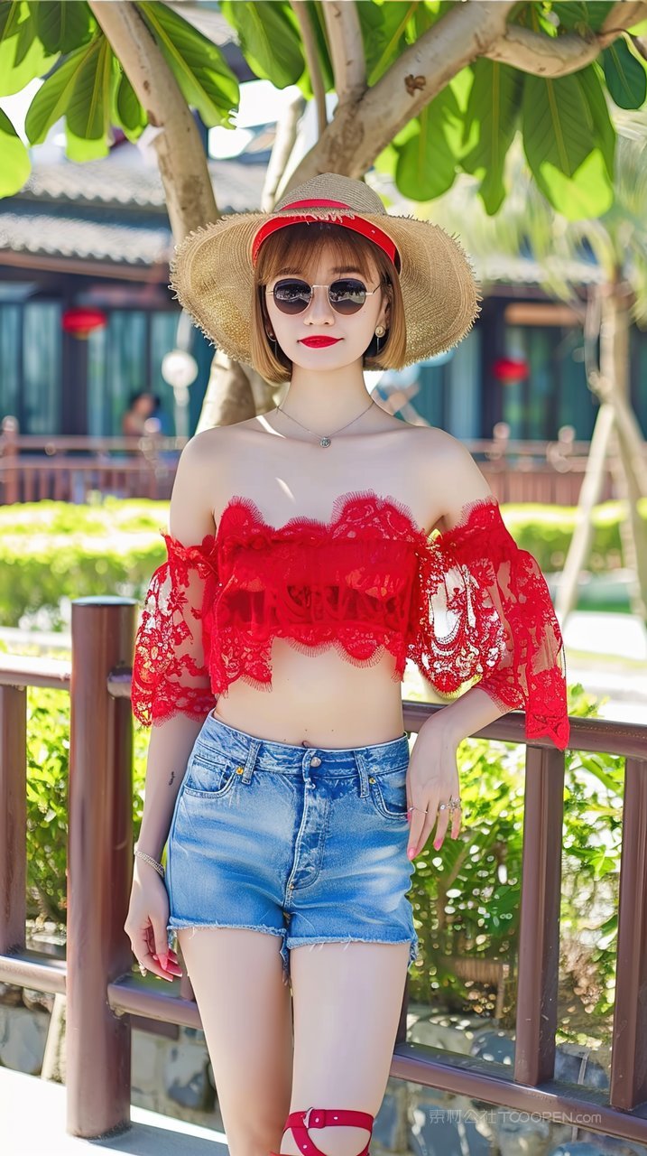 美女少女女性年轻模特写真甜美清纯