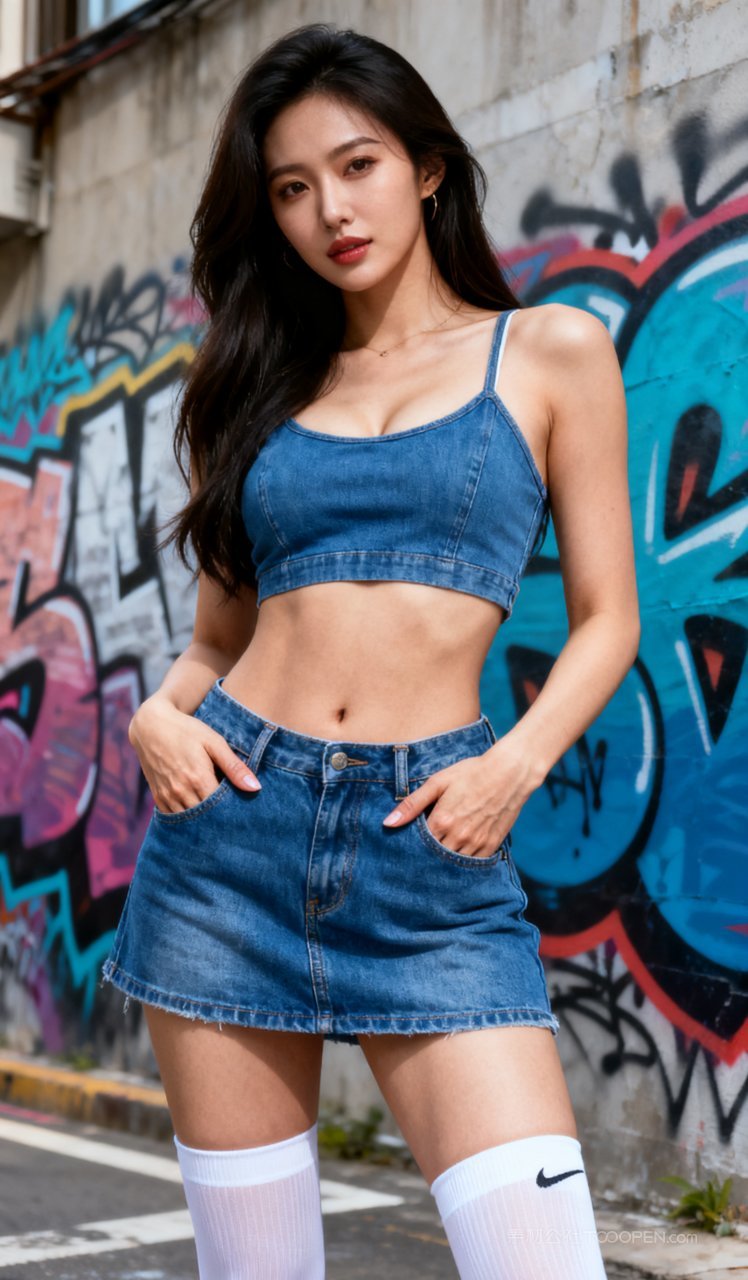 气质少女美女短裙时尚性感丝袜