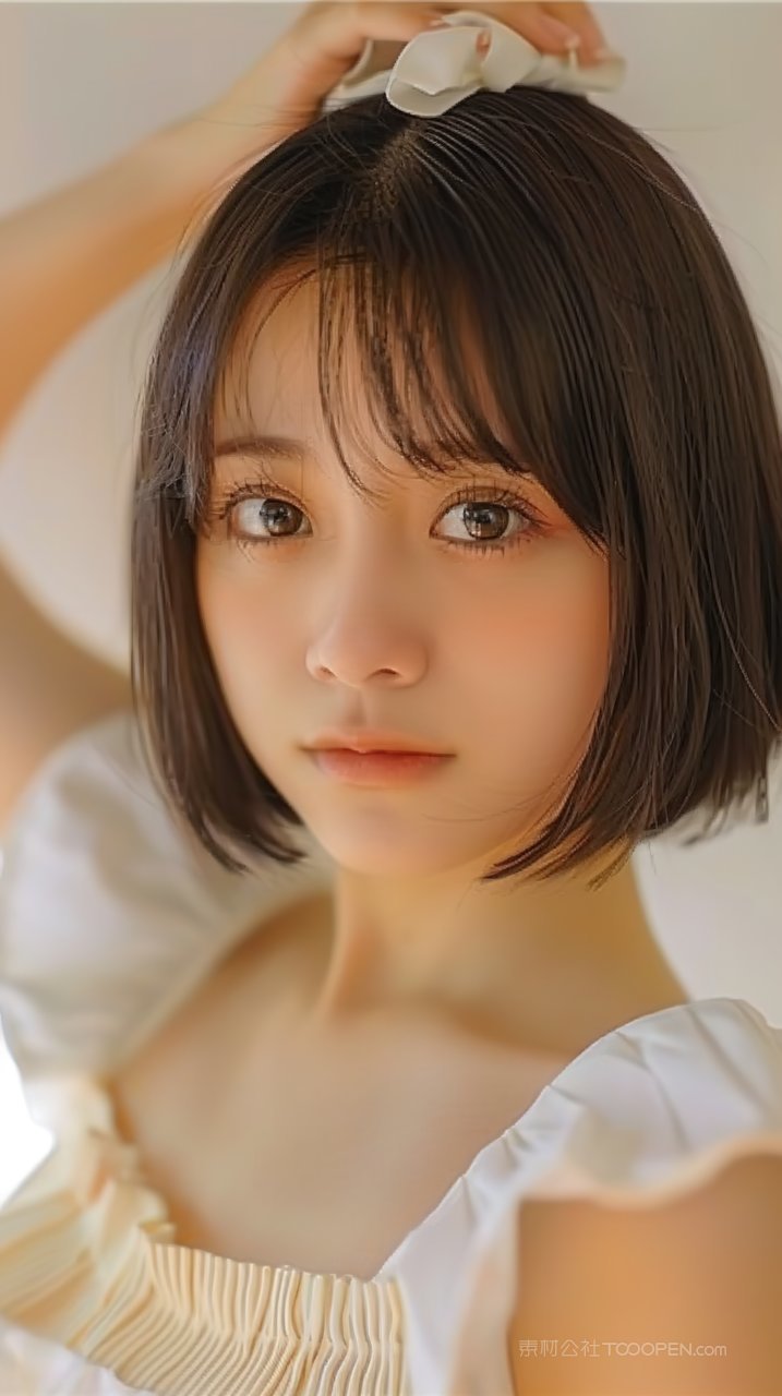 模特年轻美女清纯写真少女