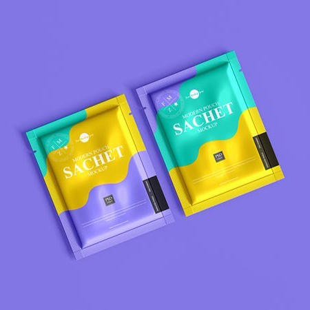 现代香包袋样机