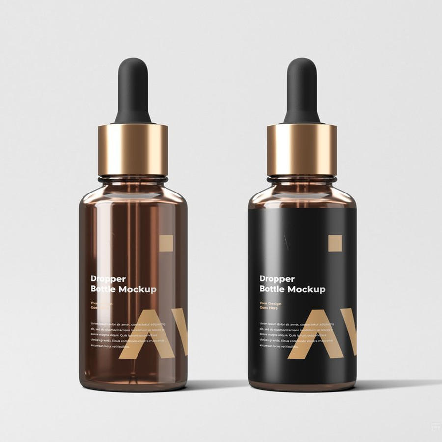 滴管瓶包装样机