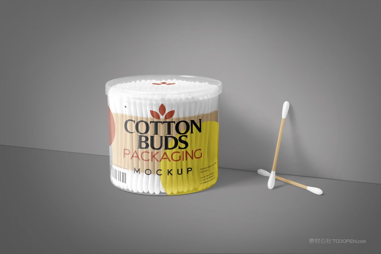 棉签包装样机