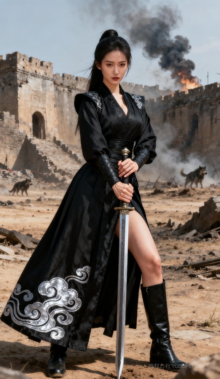 性感美艳大胸汉服少女古风美女国风妩媚