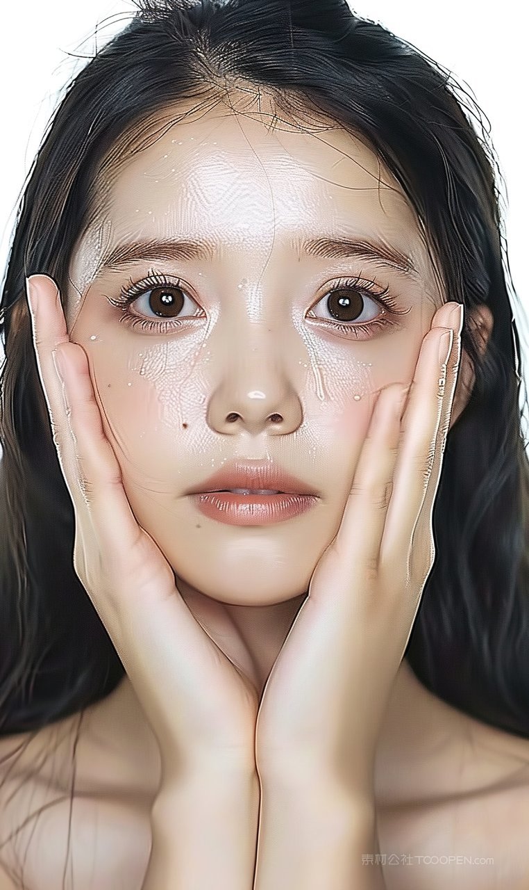 女性美白少女清纯魅力迷人彩妆美女