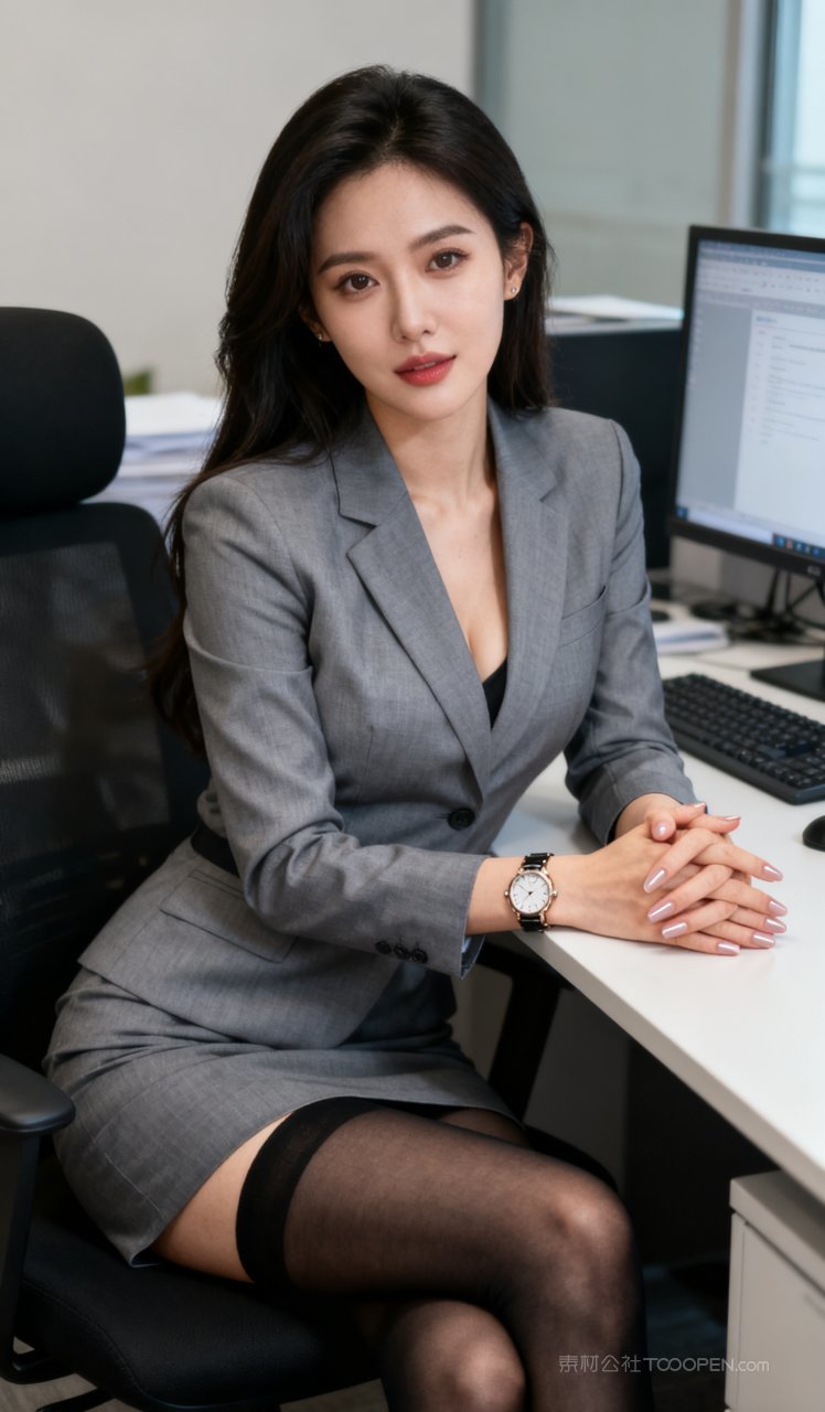 气质美女短裙丝袜时尚性感