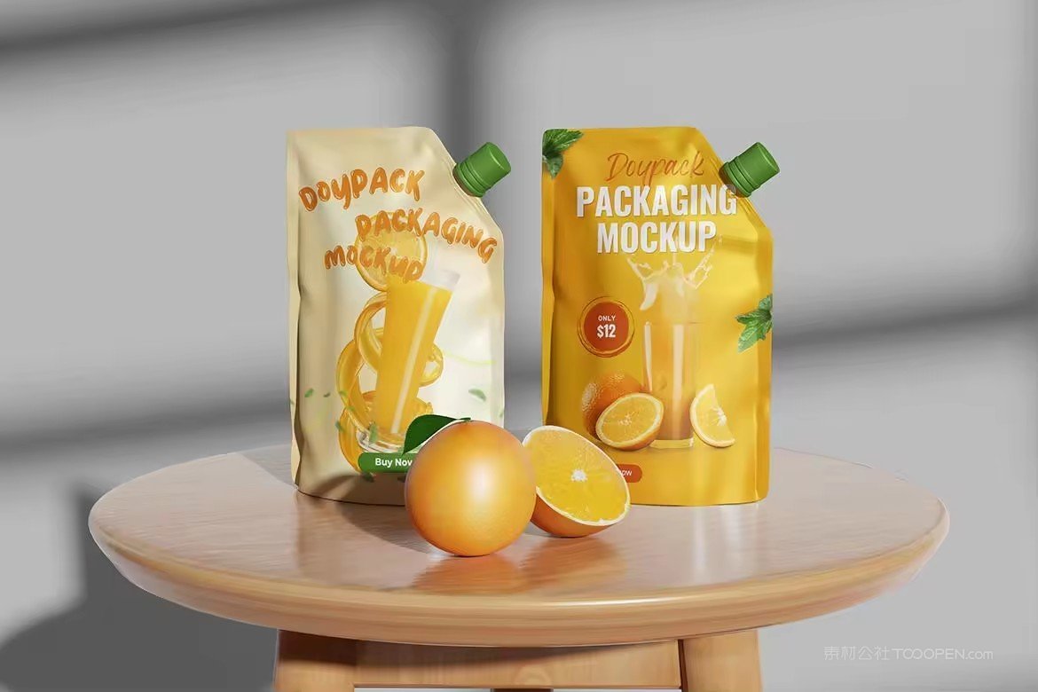 吸嘴饮料袋包装样机