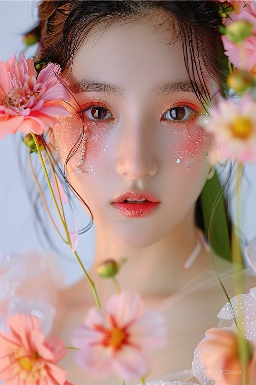 女性时尚美女魅力清纯年轻优美青春