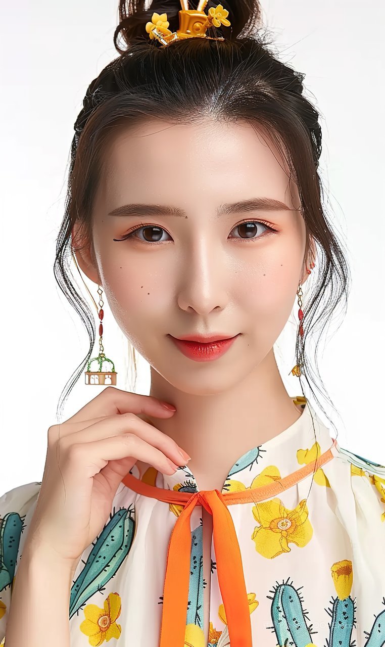 高雅迷人女性美白气质少女魅力