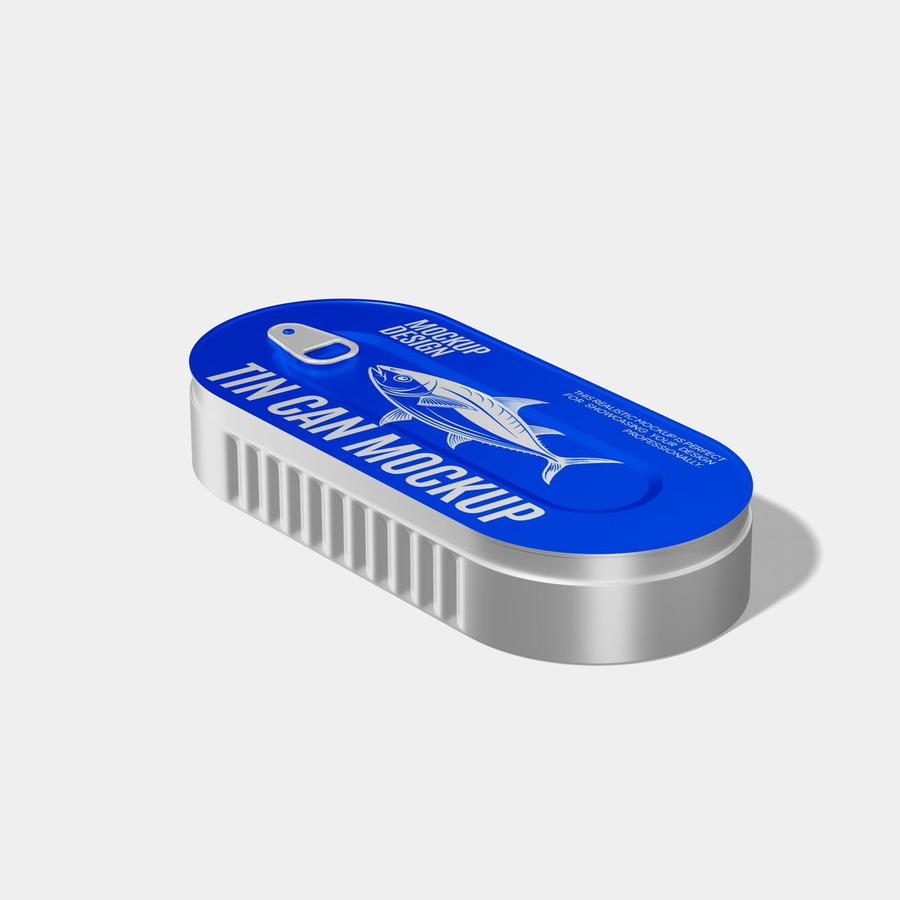 午餐肉罐头包装样机