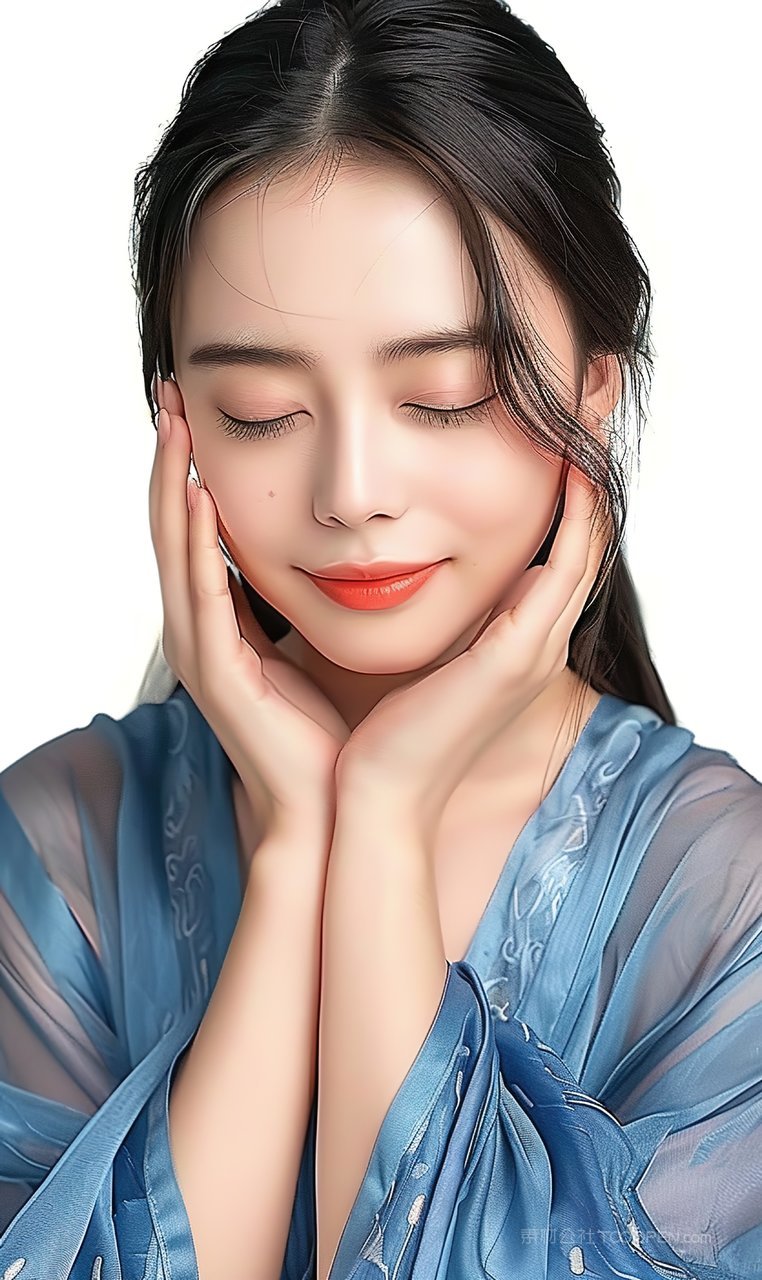 护肤美白个性女性清纯彩妆时尚美女青年