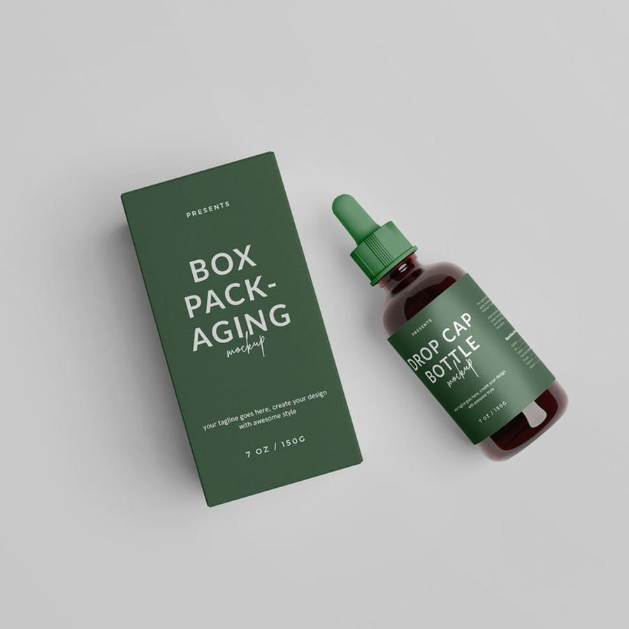 落盖包装瓶样机