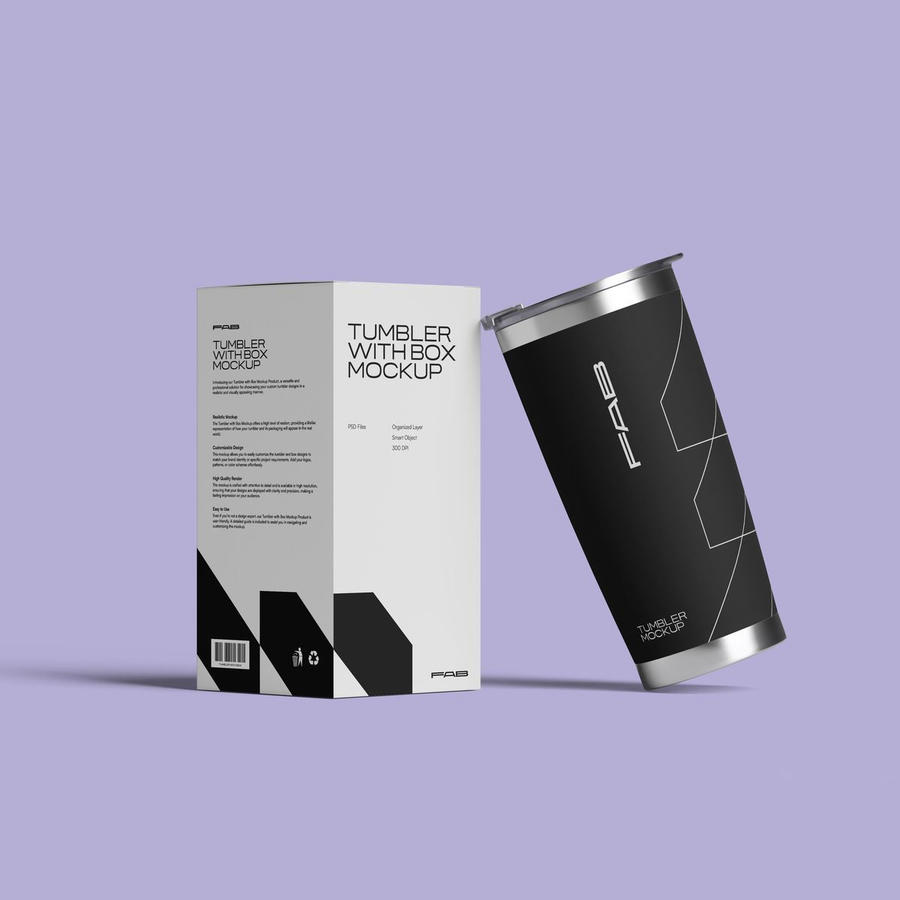 保温杯包装样机