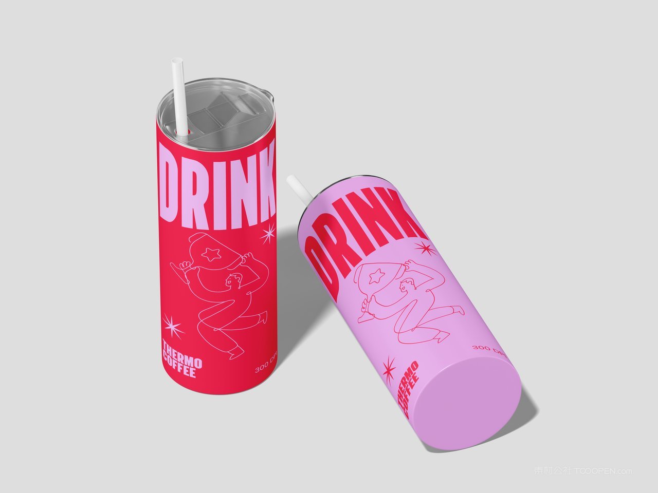 饮料易拉罐包装样机