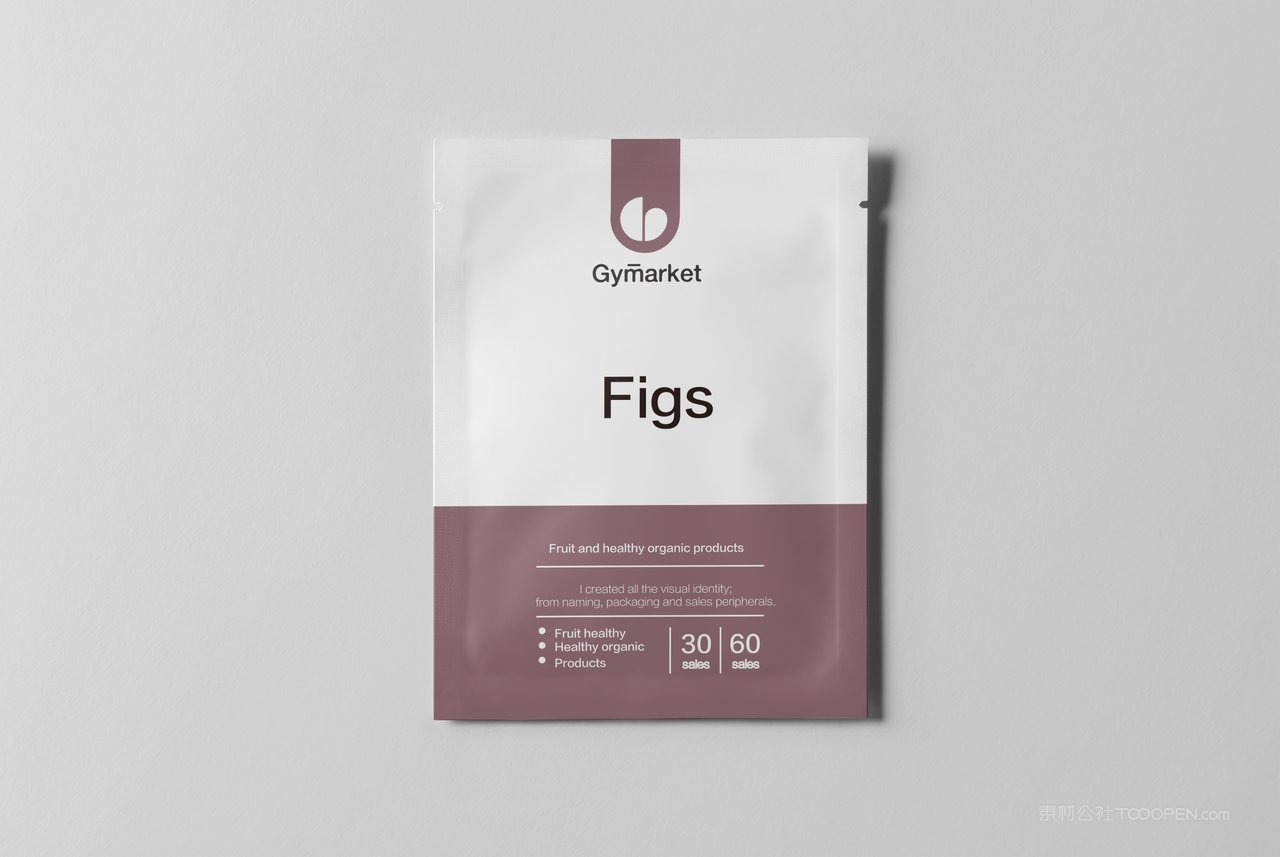 塑料包装样机模板