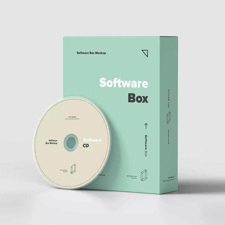 光蝶光盘包装样机