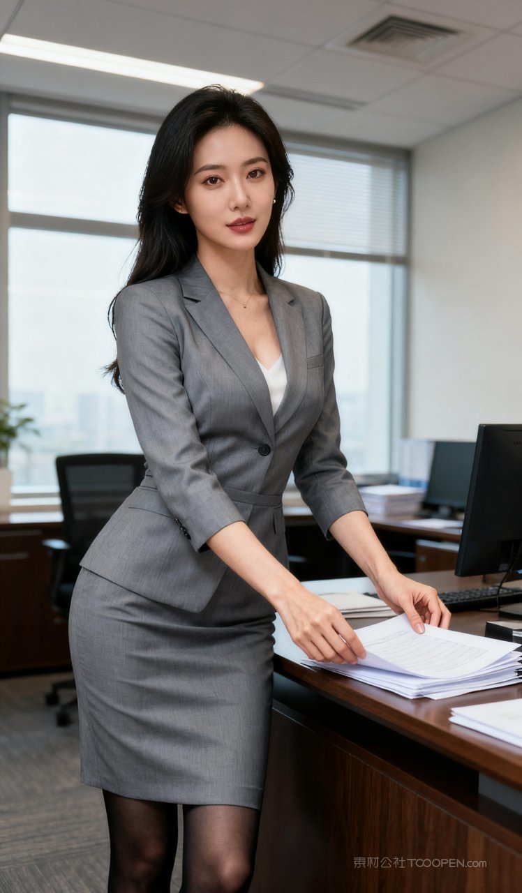 时尚性感丝袜美女短裙气质