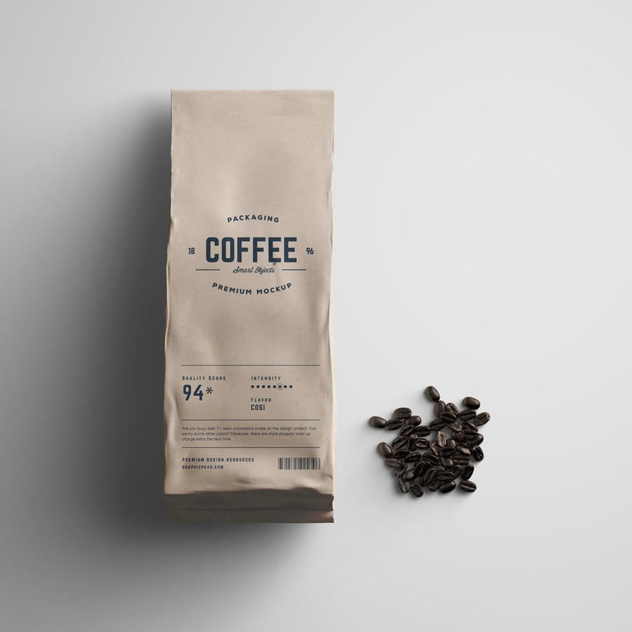 咖啡包装样机