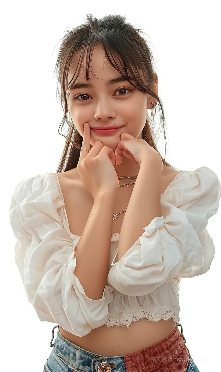 活力美容魅力气质女性盛装美女青春美发彩妆