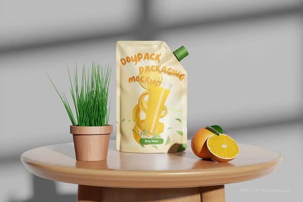 吸嘴饮料袋包装样机