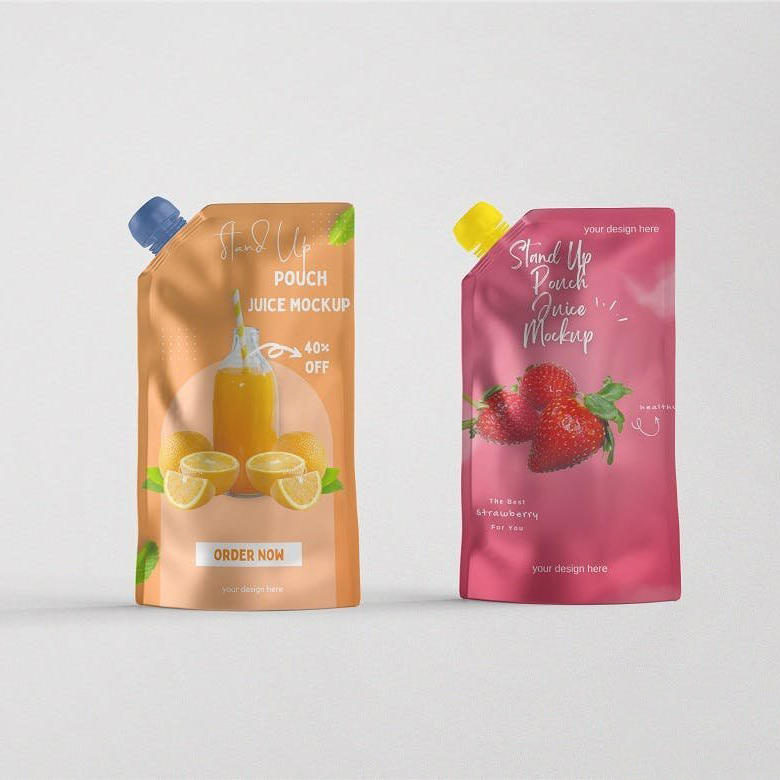 果汁站立袋样机