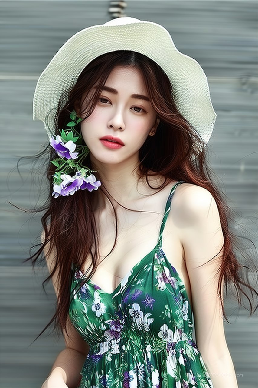 优美时尚美女青春年轻清纯女性高清