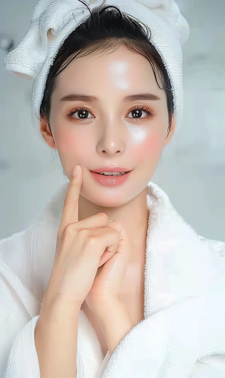 清纯彩妆美女时尚美容魅力优美