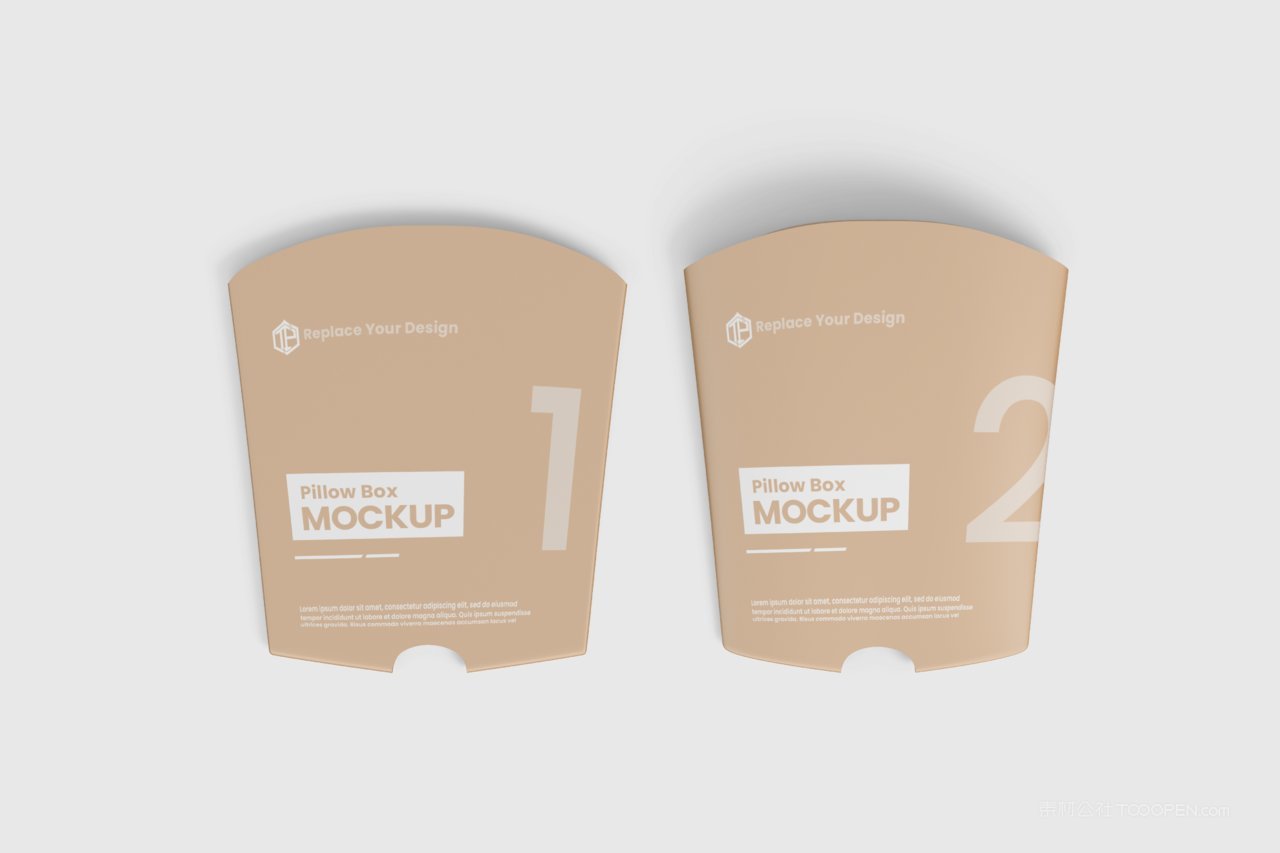 枕头盒包装样机