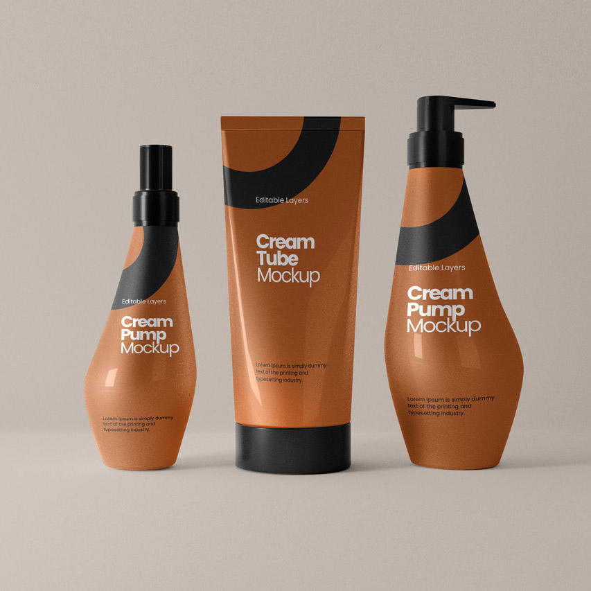 护肤品包装样机