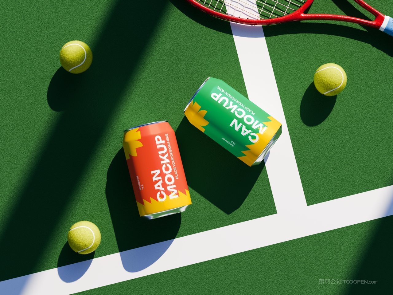 易拉罐包装样机