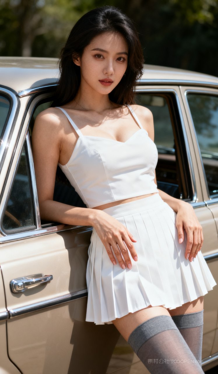 性感长腿气质美女时尚短裙美腿丝袜