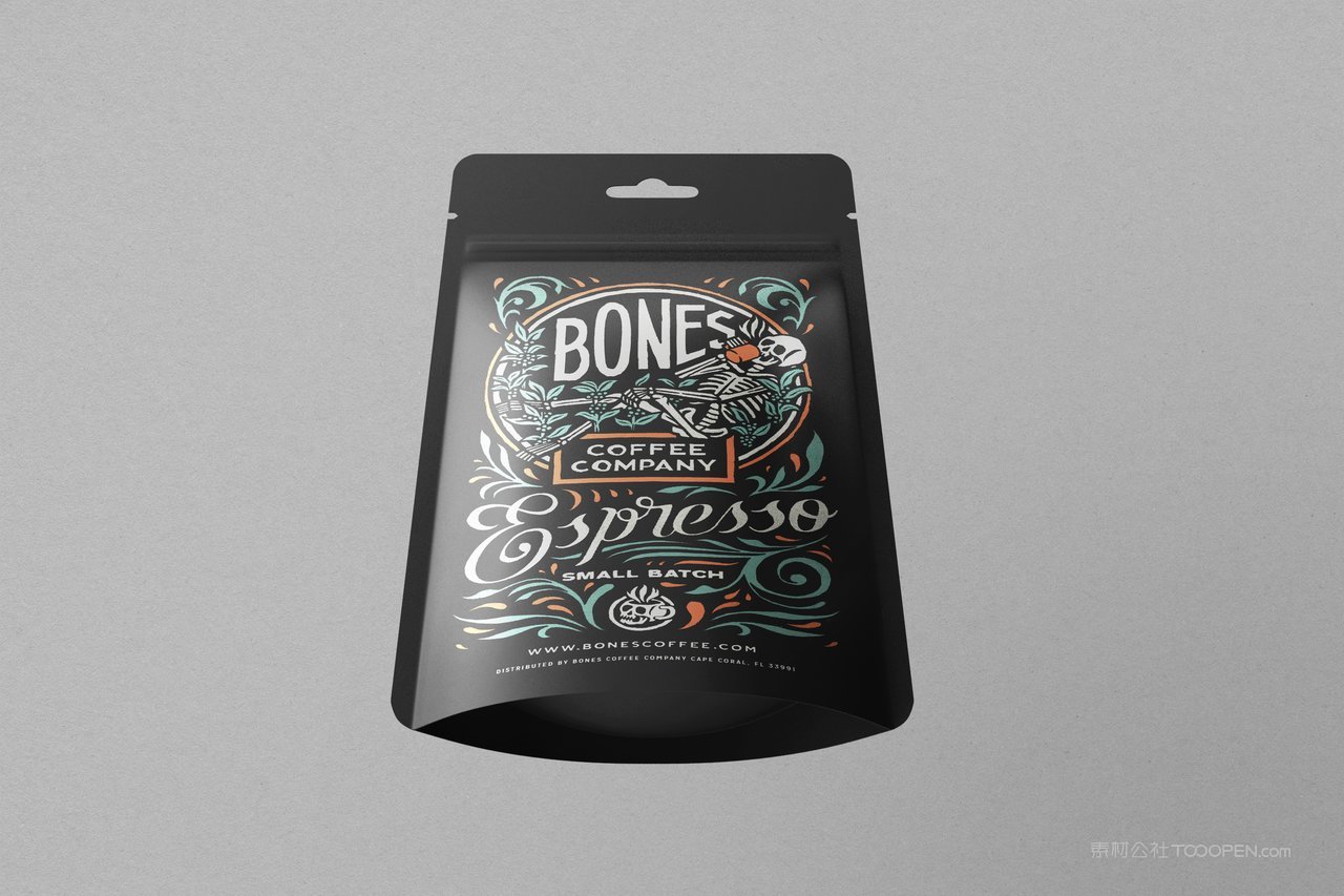 咖啡包装样机