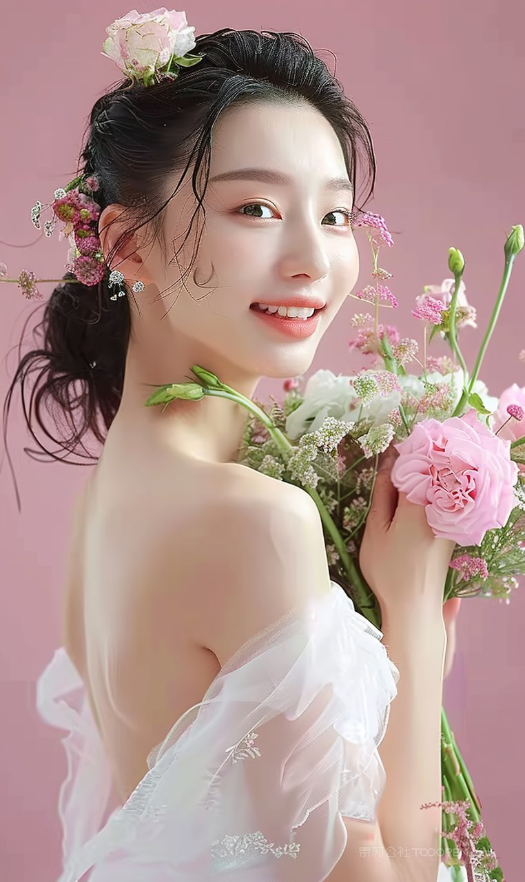 青春时尚活力清纯美女少女优美魅力美容彩妆